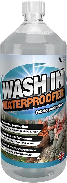 1L Easy To Use Wash In Waterproofer Fabric Protector