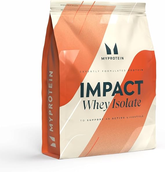 Myprotein Impact Whey Isolate Powder | Banana - 30 Servings | Up to 26 g Ultra-Filtered Whey Protein Per Serving | Fast-Absorbing for Muscle Growth & Recovery | Low Sugar & Fat