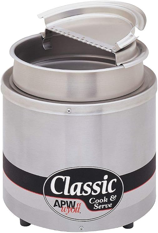 APW Wyott RCW-7-SP 7 Qt. Classic Countertop Cooker / Server