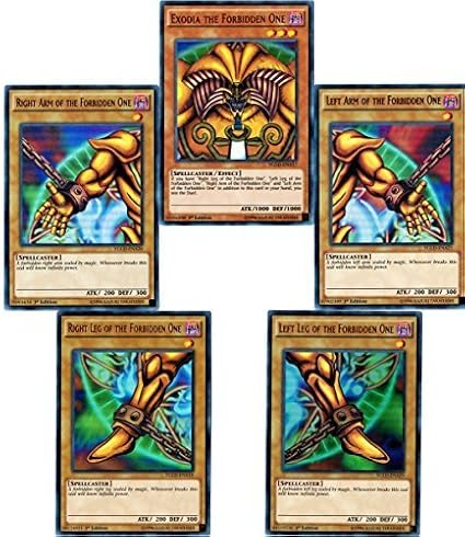 Yu-Gi-Oh EXODIA 60 Card Lot! Rare Cards! Exodia !