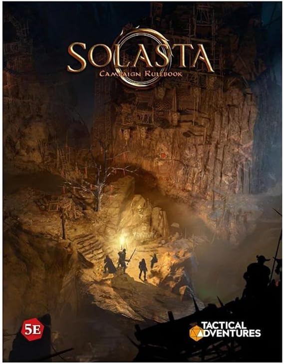 Modiphius Solasta: Campaign Rulebook - Revised 5E Hardcover RPG Book