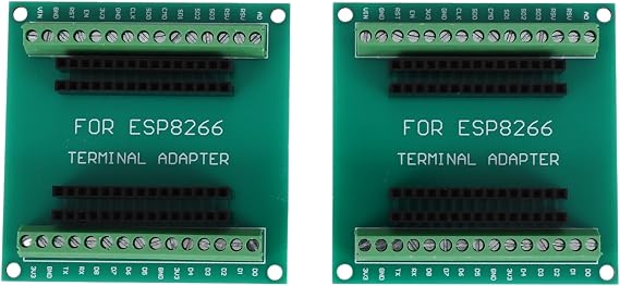 2pcs ESP8266 Breakout Board GPIO1 to 2 Development Board for ESP8266 ESP-12E Node MCU