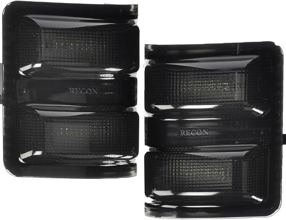 Recon 264140BK LED Mirror Smoked Lens Kit