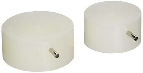 Artistic Wire 3D Bracelet Jig Sizing Drums, O.D. 50.8 mm / 2 in, O.D. 41.3 mm / 1 5/8 in, with pegs 2 pc