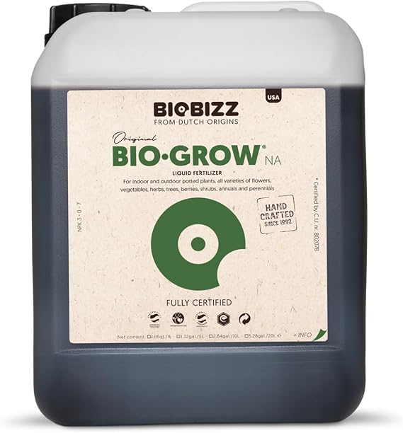 BioBizz 05-225-035 Natural Fertiliser Bio-Grow 10 L