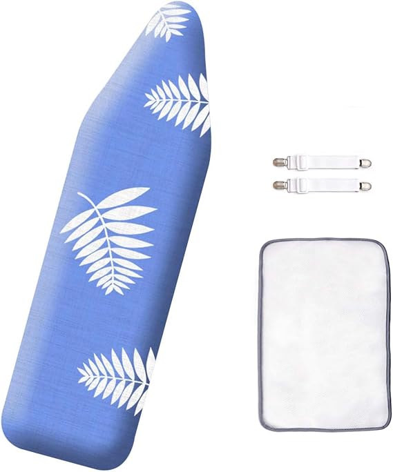 SheeChung Ironing Board Cover and Pad 13"x43",Scorch and Stain Resistant
