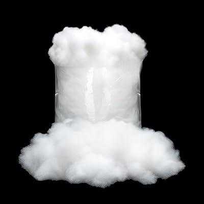 Christmas Fake Snow Fluffy Christmas Tree Skirt Artificial Snow Blanket Winter Xmas Decor for Home Mantel Village Birthday Baby Shower Party Decoration White, 10.58 Ounce 300 G