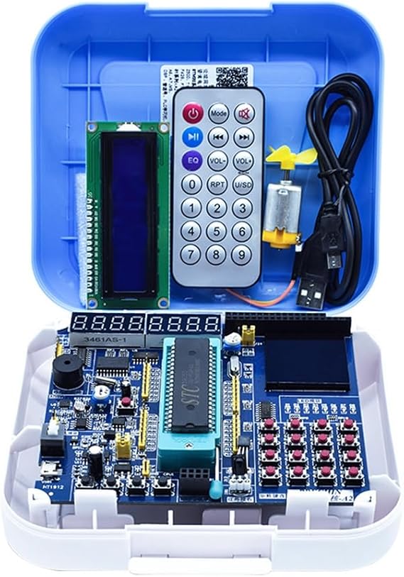 51 Single Chip Microcomputer Development Board 51 Development Board Learning Board STC89C52 Suite Minimum System
