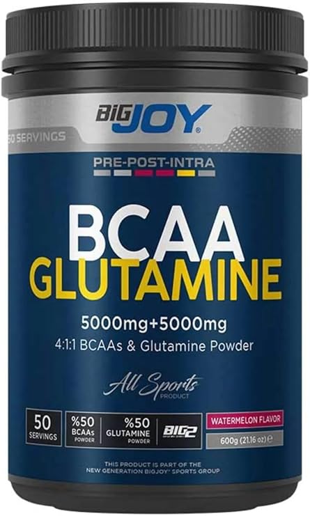Bigjoy Bcaa - Glutamine - Karpuz Aromalı 1 Paket(1 X 600 G)