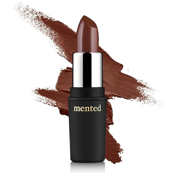 Mented Cosmetics Nude Lipstick for Women, Semi-Matte Long-Lasting Lip Stick