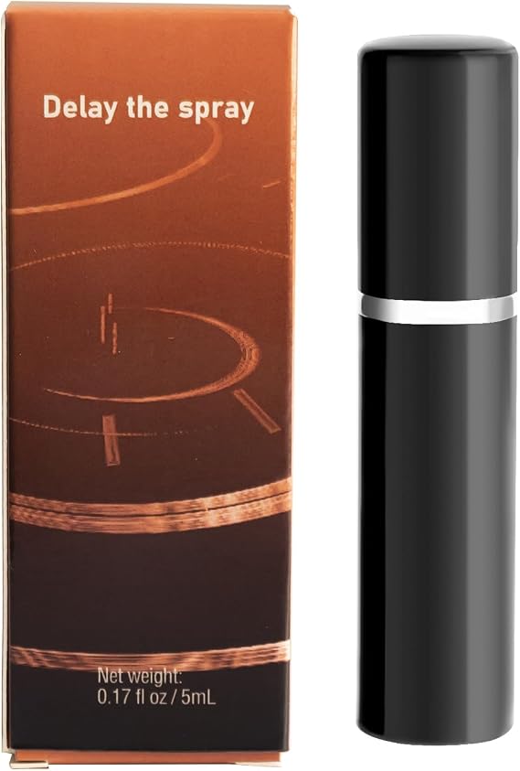 Men's Topical Desensitizing Delay Spray-Adult Couple Intimate Accessories-Helps You Last Longer in Bed Discreet Packaging Portable