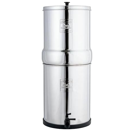 British Berkefeld Doulton W9361136 Countertop Water Filter System Stainless Dispenser