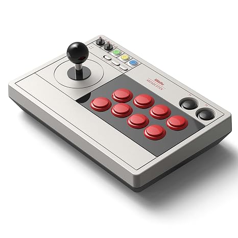 8Bitdo Arcade Stick for Switch/Windows, Wireless Fight Stick, V3 Edition