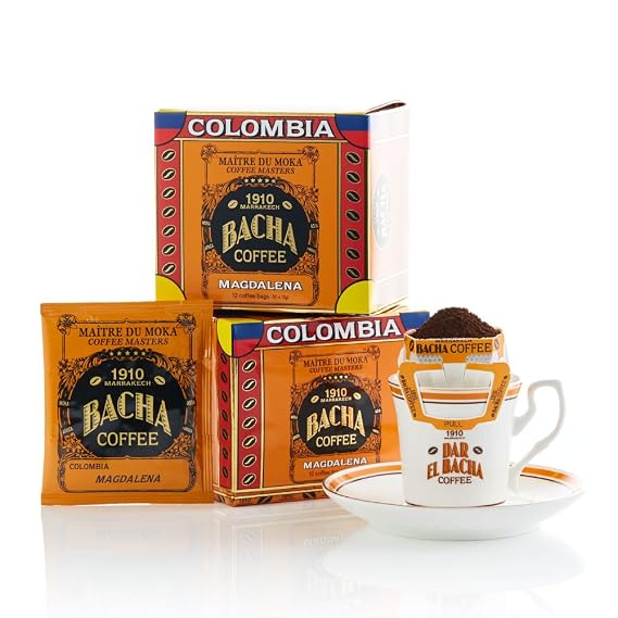 Bacha Coffee Magdalena Colombia Single Origin - 12 Drip Bags