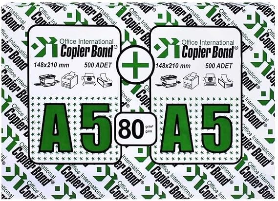 Copier Bond A5 Fotokopi Kağıdı 1000 Yaprak