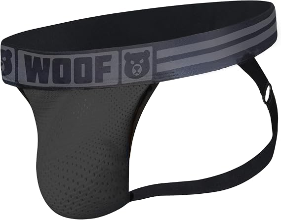 Gruff Pup Woof Air Jockstrap - Black - Small