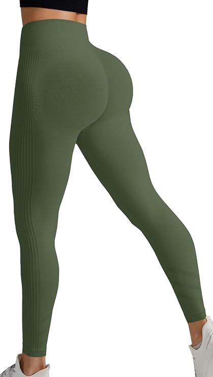 Womens Workout Leggings High Waist Tummy Control Yoga Leggings