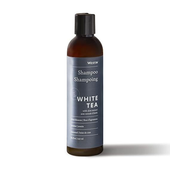 Westin White Tea Aloe Shampoo - Vitamin and Antioxidant-Packed Shampoo for All Hair Types - Signature White Tea Aloe Scent - 8 ounces