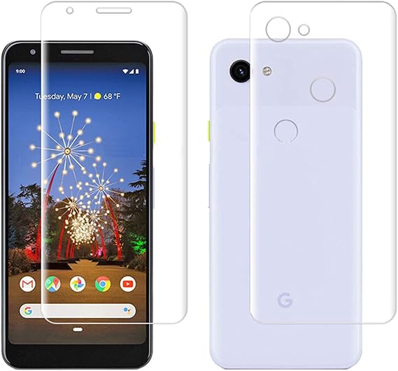 Microcase Google Pixel 3A Full Ön Arka Kaplama TPU Soft Koruma Filmi