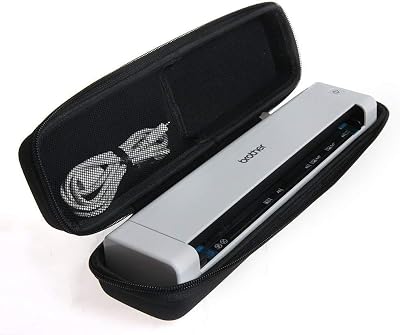 Hermitshell Travel Case for Brother DS-640  DS-740D  DS-720D  DS-940DW Duplex Compact Mobile Document Scanner