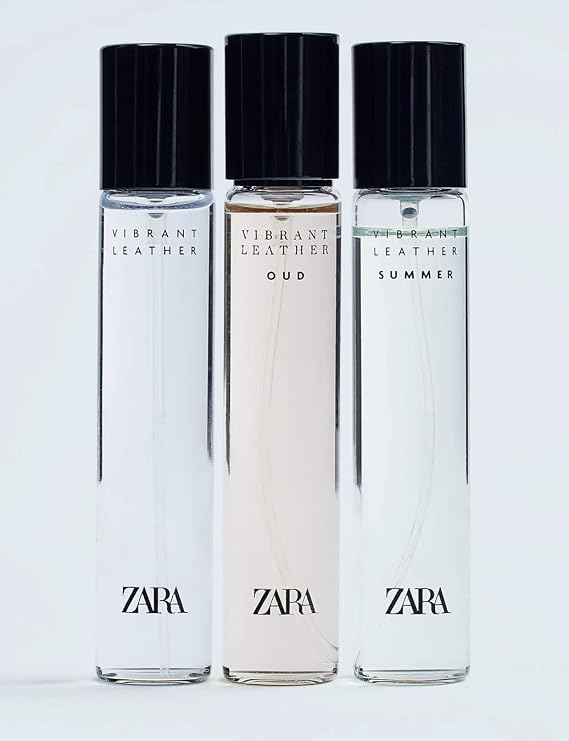 Zara Vibrant Leather Trio Vibrant Leather, Vibrant Leather OUD, Vibrant Leather Summer 20 ML