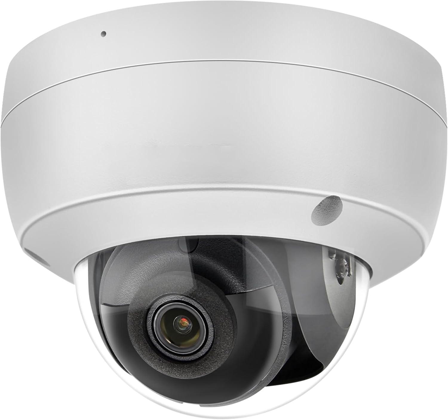 kvіsіon 8MP 4K Fixed Dome Network Camera Outdoor, DS-2CD2186G2-ISU 2.8mm, Reduce False Alarms, Built-in Microphone, Memory Card Slot, Upgraded Version of DS-2CD2185FWD-IS 2.8MM Firmware Upgradable