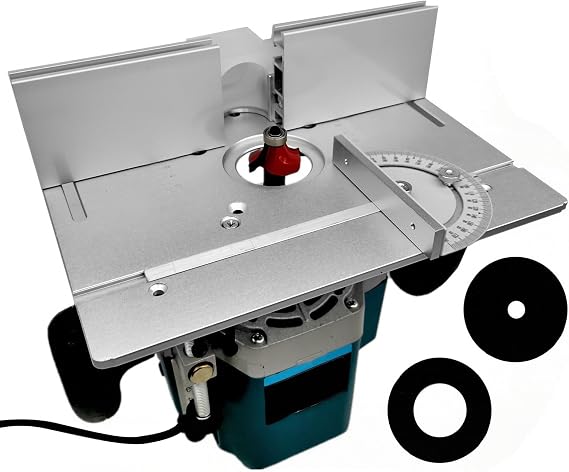 Router Table Insert Plate, 2 in 1 Woodworking Bench Flip Board for Electric Routing Trimming Machine