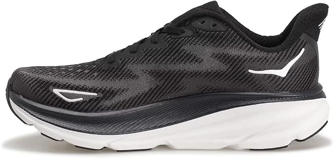 Hoka Men's Clifton 9 Black/White 11 Medium