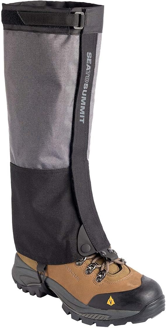 Sea to Summit Sea to Summit Overland Gaiter, Black, Large, Black, Large