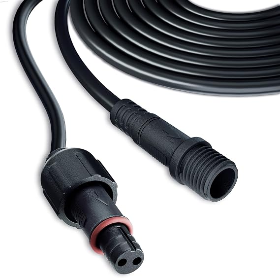 10 FT 2 Pin Extension Cord Cable Wire for LUMENIX Strobe Light Kits