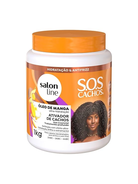 Salon Line S.O.S cachos de manga ativador de cachos 1kg