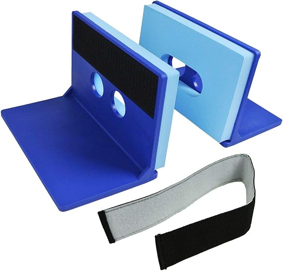 Head Immobilizer Replacement Kit - Lightweight Design with Bright Attention-Getting Color. with 2 Immobilizers and 1 Head Strap.