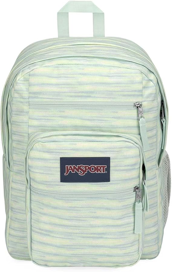 JANSPORT Big Student Large Backpack 15 Inch Laptop Compartment Space Dye Fresh Mint (Green)