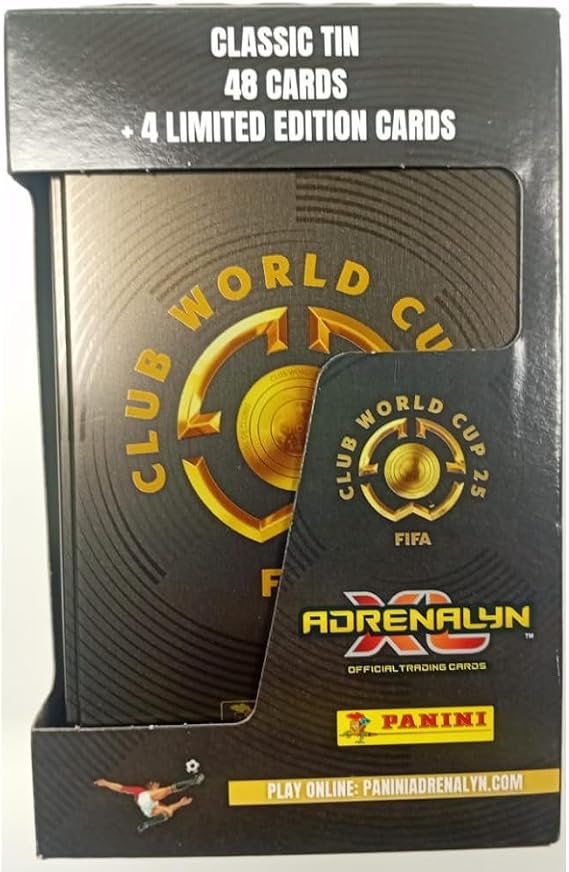 Panini Adrenalyn XL FIFA Kulüpler Dünya Kupası 2025 Klasik Teneke Kartlar