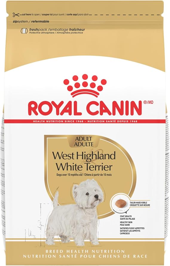 ROYAL CANIN West Highland White Terrier Adult Dry Dog Food, 10 lb Bag