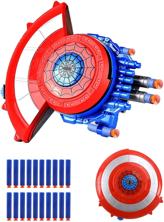 Captain Shield Launcher with Bullets