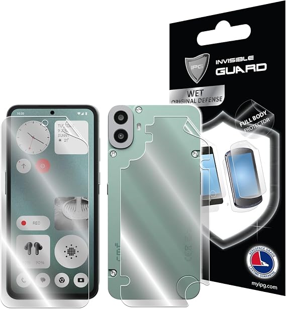 Nothing CMF Phone 1 için IPG Hydrogel Koruma Tam Kaplama (Ekran ve Arka Koruyucu)