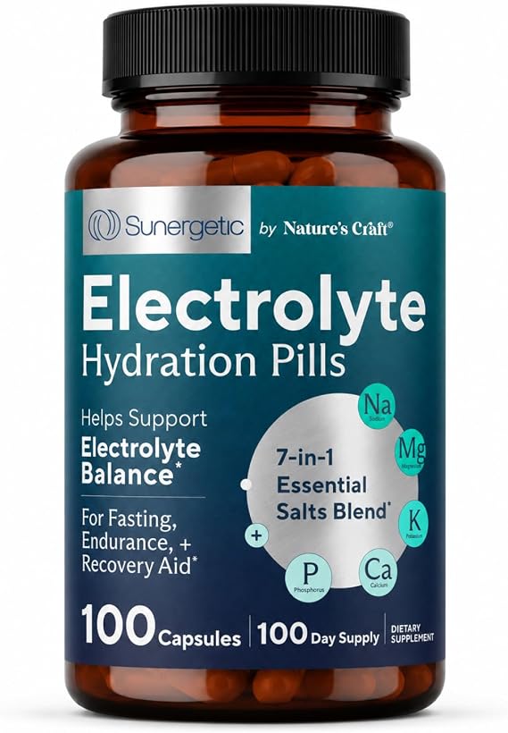 Sunergetic Premium Electrolyte Formula, 100 Count