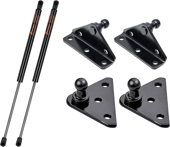 20 inch 150 lbs Gas Strut with 10MM Ball Stud Mounting Brackets