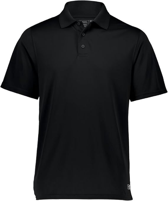 Russell Athletic Men's Men's Dri-Power Performance Polo - Premium Dri-fit Shirt for Men, Perfect for Golf, Tennis, and Athletic Activities