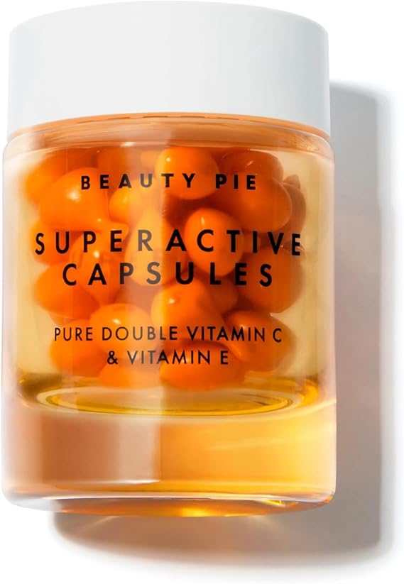 Beauty Pie Superactive Vitamin C & E Capsules | Skin Firming Antioxidant