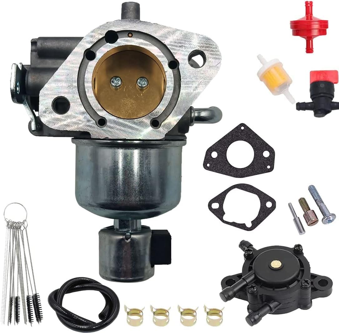 JDLLONG 16-853-19S 32 853 63S Carburetor Fits for Kohler KT745 KT725 KT730 KT735 KT740 Carb with Fuel Pump