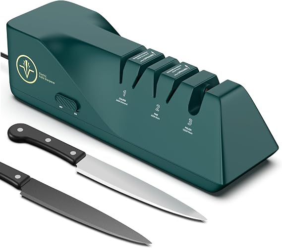 Knife Sharpener, Electric, Diamond Abrasives
