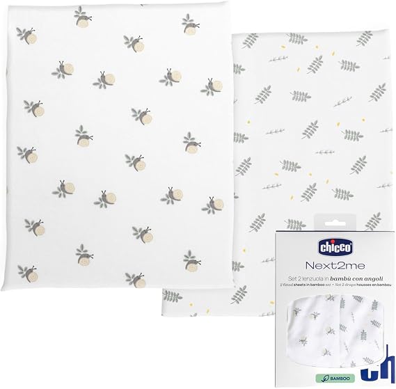 Chicco Çarşaf Seti Bambu İki Parça N2M Greenery