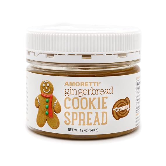 Amoretti - Gingerbread Creamy Cookie Spread - 12 oz