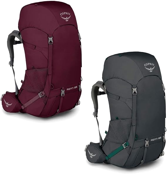 Osprey Renn 65L Women's Backpacking Backpack, Cinder Grey