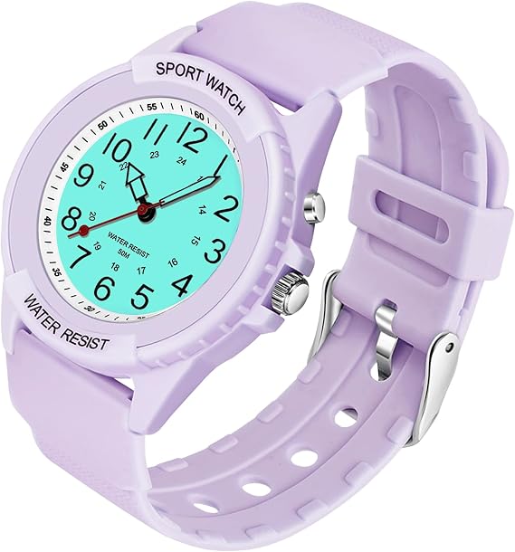 PROKING Analog Watch for Women Nurses 50M Waterproof Night Light Easy Read