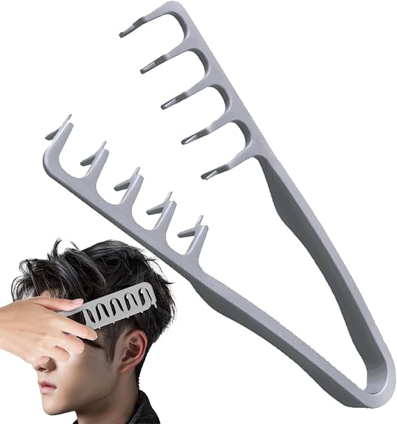 Texture Comb, Volumizing Wide-Tooth Hair Styling Comb, Wide Tooth Detanglers, Root Volumizing Tool, Seamless Design, Smooth Styling for Volume and Grooming Accessory Seam Covering Bangs Hairdressing