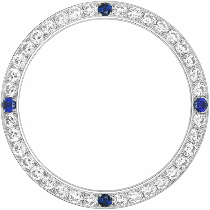 Ewatchparts Created Diamond Bezel Compatible With 41mm Rolex Datejust President Day Date Watch Sapphire