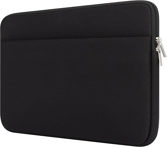 Laptop Sleeve Bag Compatible with 17 to 17.3 inches HP Lenovo Asus Acer Notebook with Zipper Accessory Pocket Padded Computer Pouch Cover Shockproof Protective for 17” Laptop,Black